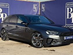 Grey Used 2022 Audi A4 Black Edition Estate | £24,999 (A bit pricey)