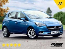 Blue Used 2018 Vauxhall Corsa Hatchback | £4,695 (Good price)