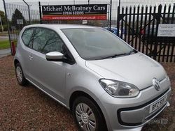 Silver Used 2014 VW up! move up! Hatchback | £4,490 (Fair price)