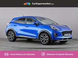 Blue Used 2021 Ford Puma Titanium Hatchback | £14,197 (Good price)