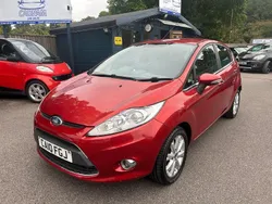Red Used 2010 Ford Fiesta Zetec Hatchback | £2,495 (Fair price)