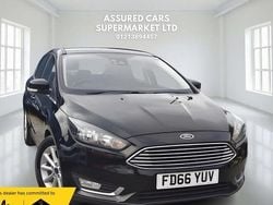 Black Used 2017 Ford Focus Titanium Hatchback | £6,485 (Good price)