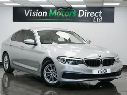 Silver Used 2017 BMW 520 Sedan | £11,440 (Fair price)