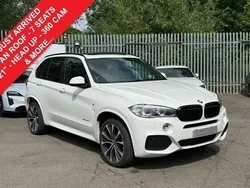 White Used 2018 BMW X5 M Sport SUV | £32,249