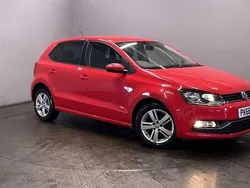 Red Used 2016 VW Polo Match Hatchback | £7,799 (Fair price)