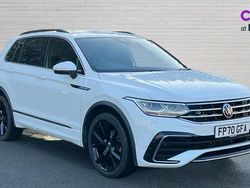 White Used 2020 VW Tiguan R-line SUV | £20,505 (Fair price)