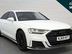White Used 2019 Audi A8 S-Line Sedan | £23,170 (Good price)
