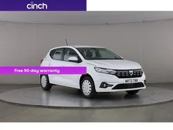White Used 2022 Dacia Sandero Comfort Hatchback | £10,499 (Fair price)