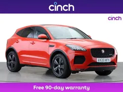 Red Used 2020 Jaguar E-Pace Chequered Flag SUV | £20,799 (Fair price)