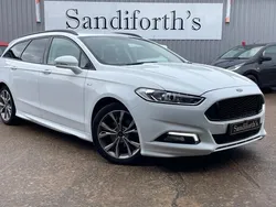 White Used 2017 Ford Mondeo ST-Line Estate | £13,700 (Expensive)