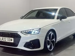 White Used 2022 Audi A4 Black Edition Sedan | £24,999 (Fair price)