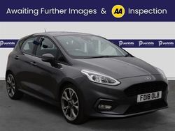 Grey Used 2018 Ford Fiesta ST-Line Hatchback | £8,970 (Fair price)