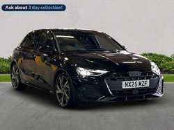 Black Used 2025 Audi A3 Black Edition Hatchback | £32,238 (Expensive)