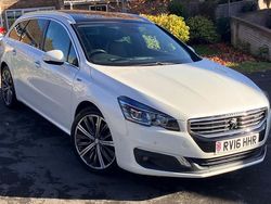 White Used 2016 Peugeot 508 GTi Estate | £8,750 (A bit pricey)