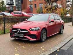 Red Used 2023 Mercedes C300e AMG Line Premium Plus Estate | £24,991