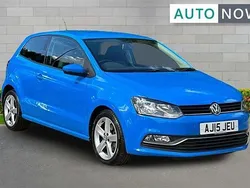 Blue Used 2015 VW Polo SEL Hatchback | £10,334 (Fair price)