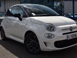 White Used 2021 Fiat 500 S Hatchback | £7,250 (Good price)