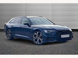 Ascari blue Used 2025 Audi A6 Black Edition Estate | £46,995