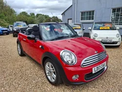 Chili red Used 2013 Mini Cooper Cabriolet Cabriolet | £7,295 (Fair price)