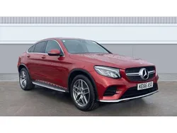 Red Used 2017 Mercedes GLC220 AMG line Coupe | £21,373 (Fair price)