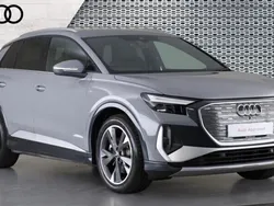 Grey Used 2024 Audi Q4 e-tron S-Line SUV | £33,940 (Good price)