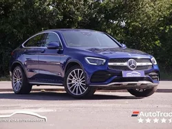 Blue Used 2019 Mercedes GLC300 AMG line Coupe | £24,999 (Fair price)