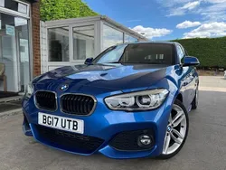 Blue Used 2017 BMW 118 M Sport Hatchback | £13,195 (Fair price)