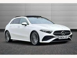 White Used 2024 Mercedes A200 AMG Line Premium Plus Hatchback | £28,550 (Expensive)
