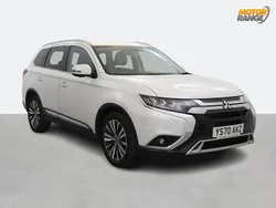 White Used 2020 Mitsubishi Outlander SUV | £19,895 (A bit pricey)