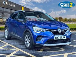 Blue/black Used 2020 Renault Captur Iconic SUV | £11,495 (Fair price)