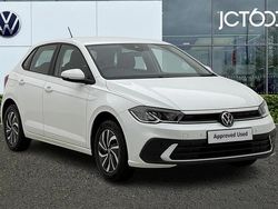 White Used 2023 VW Polo Life Hatchback | £14,825 (Fair price)