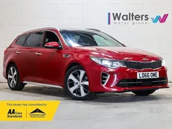 Red Used 2016 Kia Optima 2 Estate | £11,250 (Fair price)