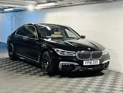 Black Used 2018 BMW 740L M Sport Sedan | £22,989 (Fair price)