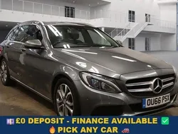 Grey Used 2016 Mercedes C350e Estate | £10,749 (Fair price)