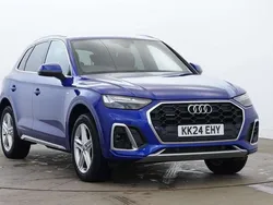 Blue Used 2024 Audi Q5 S-Line SUV | £39,690 (Fair price)