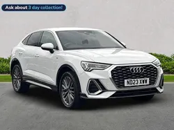 White Used 2023 Audi Q3 S-Line SUV | £31,488 (Fair price)