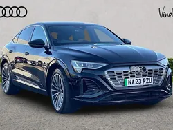 Black Used 2023 Audi Q8 e-tron S-Line SUV | £40,943 (Fair price)