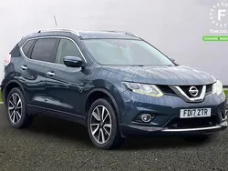 Blue Used 2017 Nissan X-Trail Tekna SUV | £11,899 (Fair price)