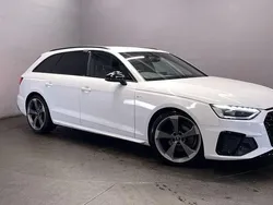 White Used 2021 Audi A4 Black Edition Estate | £21,399 (Fair price)
