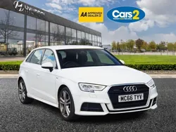 White Used 2017 Audi A3 S-Line Hatchback | £12,312 (Good price)