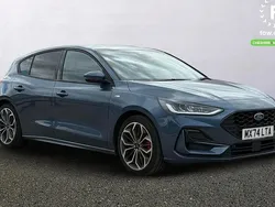Blue Used 2024 Ford Focus ST-Line X Hatchback | £19,999 (Fair price)