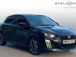 Black Used 2024 Peugeot 208 Allure Hatchback | £16,995 (A bit pricey)