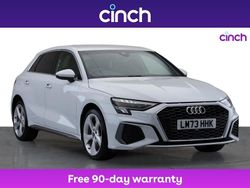 White Used 2023 Audi A3 e-tron Comfort Hatchback | £20,049 (Fair price)