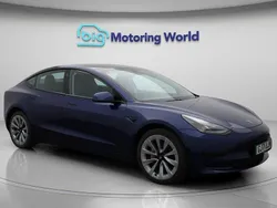 Blue Used 2021 Tesla Model 3 Standard Range Sedan | £16,500 (Fair price)