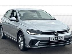 Silver Used 2022 VW Polo Style Hatchback | £15,784 (Fair price)