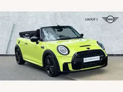 Zesty yellow Used 2022 Mini Cooper S Cabriolet Comfort Cabriolet | £23,475 (A bit pricey)