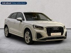 White Used 2023 Audi Q2 S-Line SUV | £21,587 (Fair price)