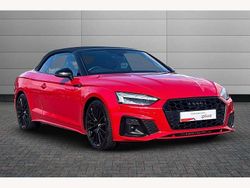 Tango red Used 2020 Audi A5 Cabriolet S-Line Cabriolet | £25,695 (Fair price)