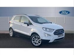 White Used 2022 Ford Ecosport Titanium SUV | £12,737 (Fair price)