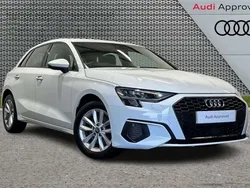 White Used 2020 Audi A3 Hatchback | £15,995 (Fair price)